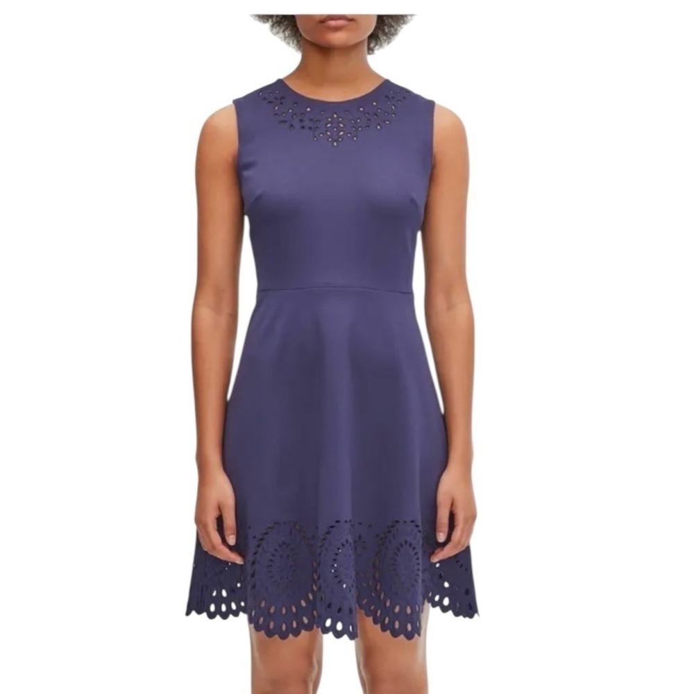 Kate Spade Cutwork Ponte A-Line Dress – Size 2